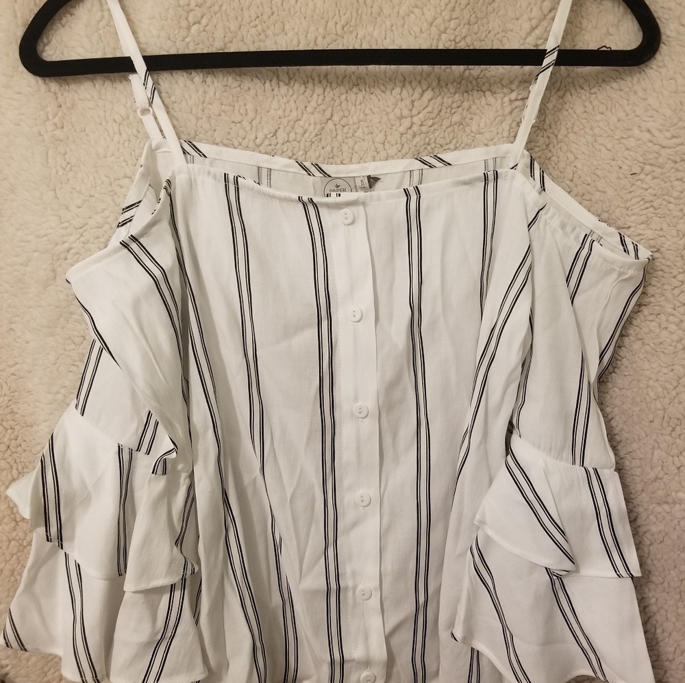 3/$25 drop shoulder tank w/ bell sleeve